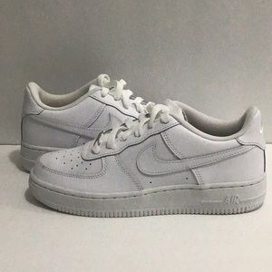 Nike Air Force 1 Low Boy Size 4.5Y White